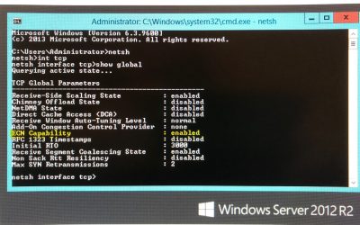 Windows Server 2012 R2 Slow Download Speeds
