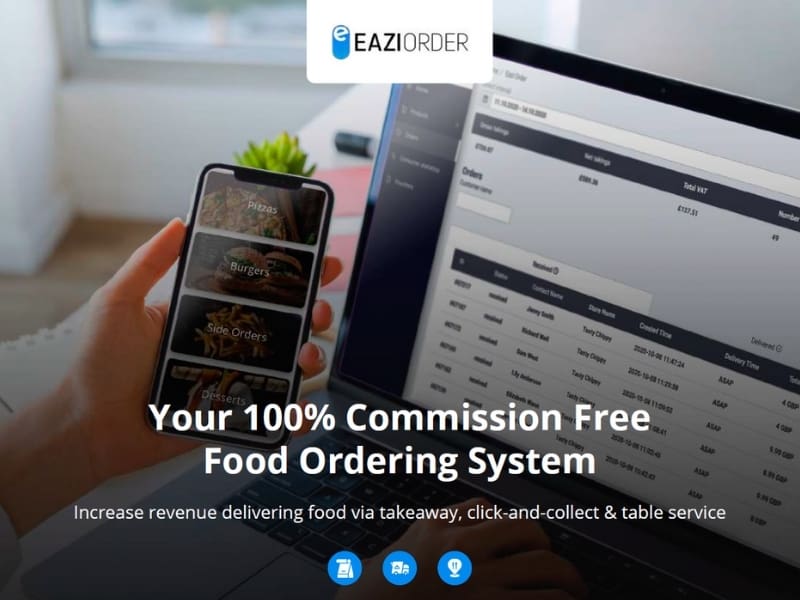 New Commission Free Food Ordering App